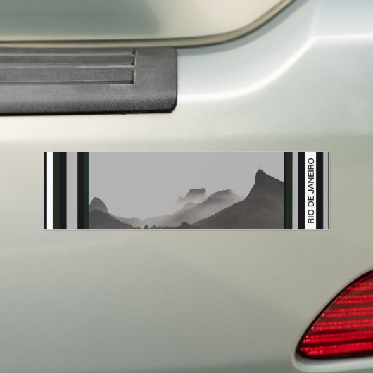 rio de janeiro , brasil bumpersticker (Op auto)