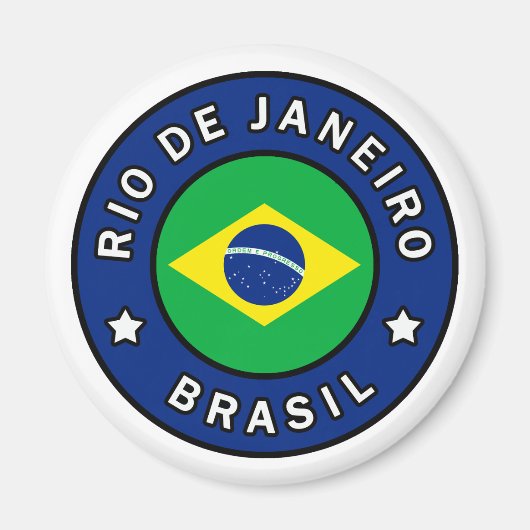 Rio de Janeiro Brasil Magneet (Voorkant)