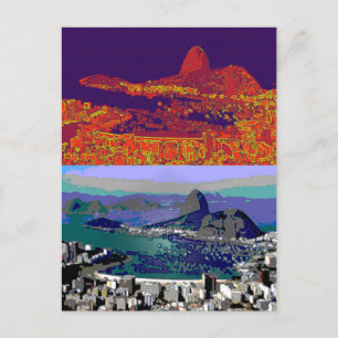 Rio de Janeiro Brasil Pão-de-Açúcar Briefkaart