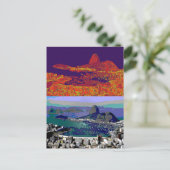 Rio de Janeiro Brasil Pão-de-Açúcar Briefkaart (Staand voorkant)