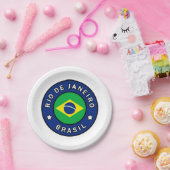 Rio de Janeiro Brasil Papieren Bordje (Feest)