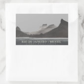 rio de janeiro , brasil rechthoekige sticker (Tas)