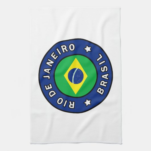 Rio de Janeiro Brasil Theedoek (Verticaal)