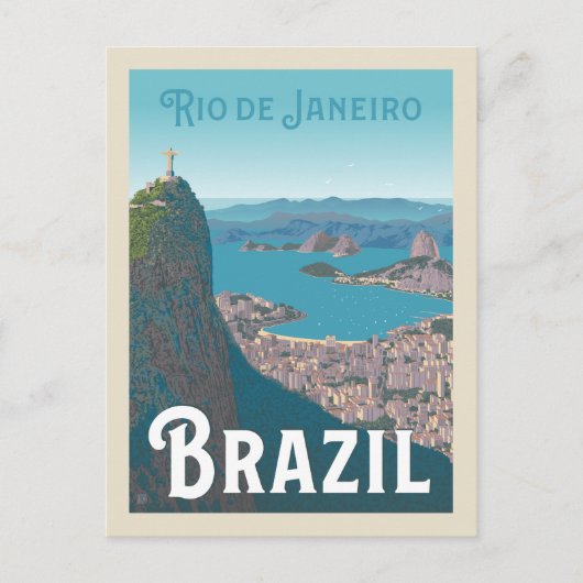 Rio De Janeiro, Brazil Briefkaart (Voorkant)