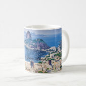 Rio de Janeiro, Brazil cityscape Koffiemok (Voorkant rechts)