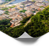 Rio de Janeiro, Brazil cityscape Poster (Hoek)