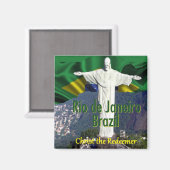 Rio de Janeiro Brazil Magnet (Voorkant / Achterkant)