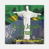 Rio de Janeiro Brazil Magnet (Voorkant)