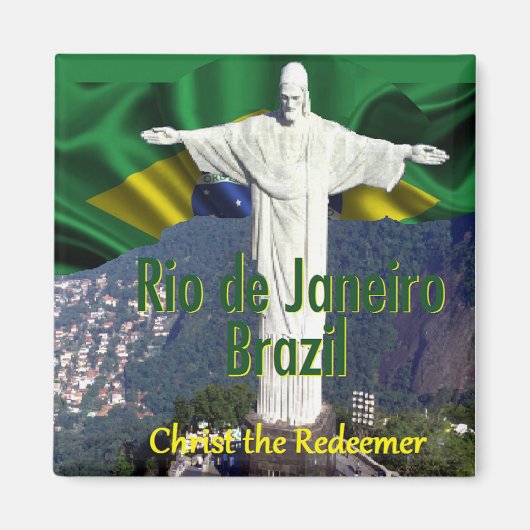 Rio de Janeiro Brazil Magnet (Voorkant)