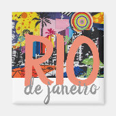 Rio de Janeiro Brazil Magnet (Voorkant)