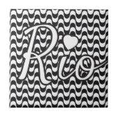 Rio de Janeiro Brazil Tegeltje (Voorkant)