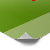 Rio de Janeiro Braziliaanse Vintage Travel Poster (Hoek)