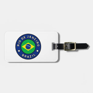 Rio de Janeiro Brazilië Bagagelabel