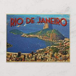Rio de Janeiro Brazilië Briefkaart