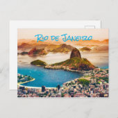 Rio de Janeiro Brazilië Briefkaart (Voorkant / Achterkant)
