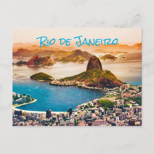 Rio de Janeiro Brazilië Briefkaart (Voorkant)