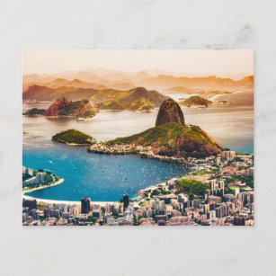 Rio De Janeiro Brazilië Briefkaart