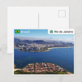 Rio de Janeiro - Brazilië Briefkaart (Voorkant / Achterkant)