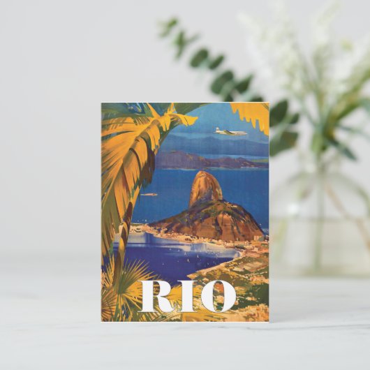 Rio de Janeiro, Brazilië Briefkaart (Staand voorkant)