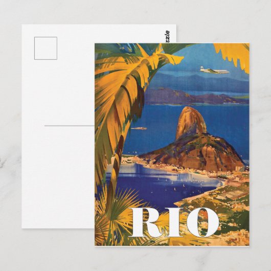 Rio de Janeiro, Brazilië Briefkaart (Voorkant / Achterkant)