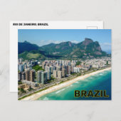 Rio de Janeiro, Brazilië Briefkaart (Voorkant / Achterkant)