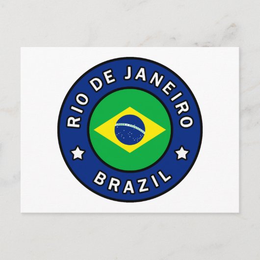 Rio de Janeiro Brazilië Briefkaart (Voorkant)