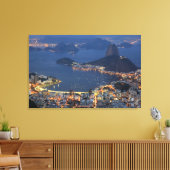 Rio de Janeiro, Brazilië Canvas Afdruk (Insitu (Woonkamer))