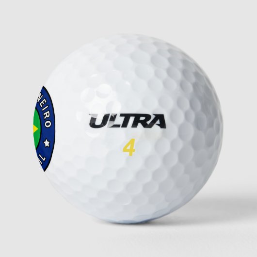 Rio de Janeiro Brazilië Golfballen (Logo)