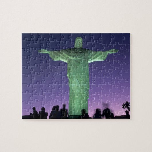 Rio de Janeiro, Brazilië. het Christusbeeld op Legpuzzel (Horizontaal)