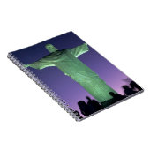 Rio de Janeiro, Brazilië. het Christusbeeld op Notitieboek (Rechterzijde)