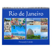rio de janeiro brazilië kalender (Hoes)