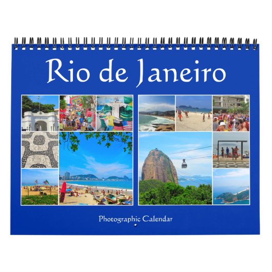 rio de janeiro brazilië kalender (Hoes)