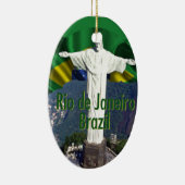 Rio de Janeiro Brazilië Keramisch Ornament (Rechts)