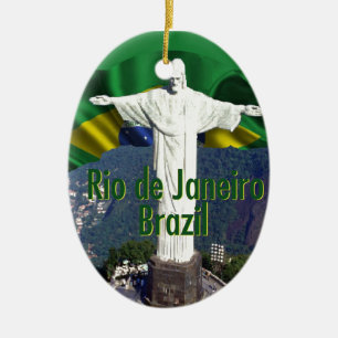 Rio de Janeiro Brazilië Keramisch Ornament