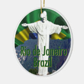 Rio de Janeiro Brazilië Keramisch Ornament (Links)