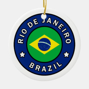 Rio de Janeiro Brazilië Keramisch Ornament
