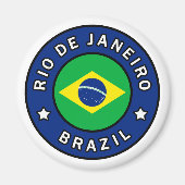 Rio de Janeiro Brazilië Magneet (Voorkant)
