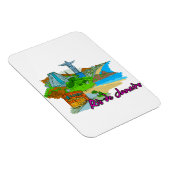 Rio De Janeiro - Brazilië Magneet (Rechterzijde)