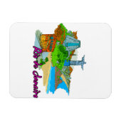 Rio De Janeiro - Brazilië Magneet (Horizontaal)