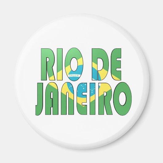 Rio de Janeiro, Brazilië Magneet (Voorkant)