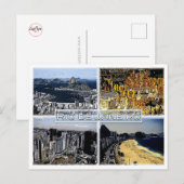 Rio de Janeiro - Brazilië - Mozaïek - Briefkaart (Voorkant / Achterkant)