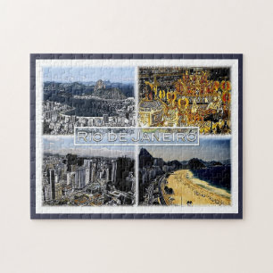 Rio de Janeiro - Brazilië - Mozaïek - Legpuzzel