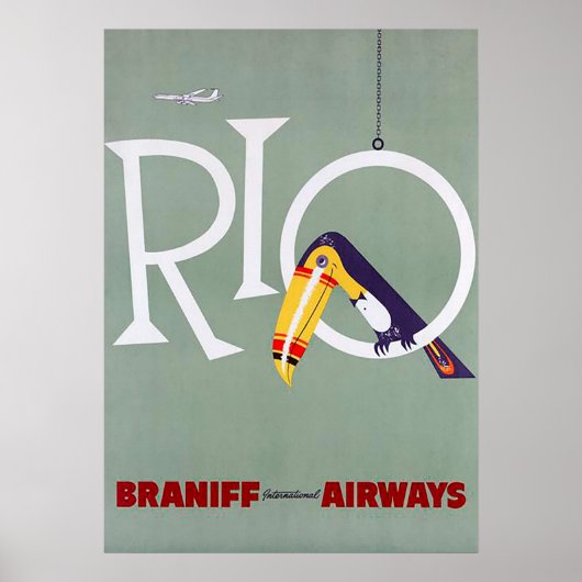 Río de Janeiro brazilië poster (Voorkant)