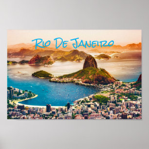 Rio de Janeiro Brazilië Poster