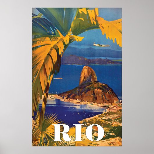 Rio de Janeiro, Brazilië Poster (Voorkant)