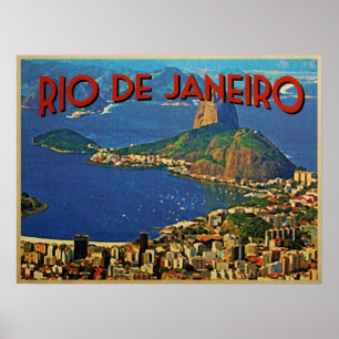 Rio de Janeiro Brazilië Poster