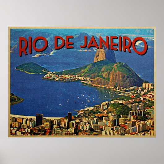 Rio de Janeiro Brazilië Poster (Voorkant)