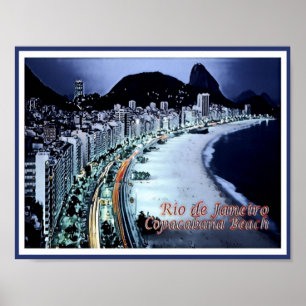 Rio de Janeiro - Brazilië - Poster