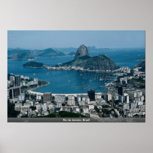 Rio de Janeiro, Brazilië Poster