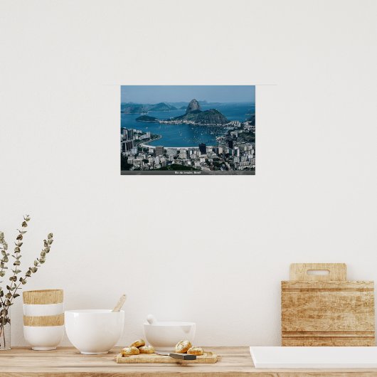 Rio de Janeiro, Brazilië Poster (Keuken)